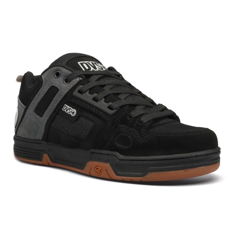 Comanche 034 BLACK CHARCOAL GRAY SUEDE